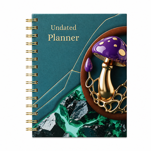 Carnet de notes personnalisé en gros 2025 – Agenda hebdomadaire A5 à spirale pour liste de tâches et planificateur - Product Image 2