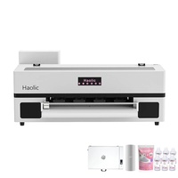 Peluncuran Terbaru Printer & Shaker DTF Haolic 17 Inci All In One Bundles, Pencetakan Lebih Cepat Untuk Transfer Kaos Usaha Kecil