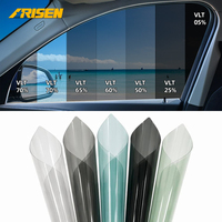 Lámina de Nano Cerámica para Ventanas de Auto, 99% IR, 99% UV, Antideslumbrante, Privacidad en Conducción Nocturna, Aislamiento Térmico, Protección Contra Explosiones