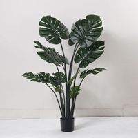 Arbre du voyageur en plastique, plante artificielle en pot, plante paysagère, décoration de bureau, jardin, décoration intérieure, plantes artificielles