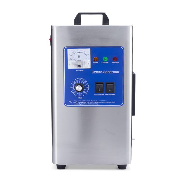 CAMAZ Desktop Household Ozone Sterilization Disinfection Generator Portable 20-50m2/30-70m2 Stainless Steel Electrochemical