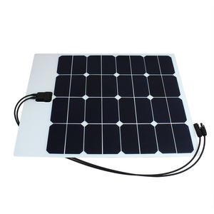 50W película delgada mini semi flexible panel solar efte mono panel solar de la india - Product Image 1
