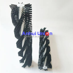 Konveyör bant temizleme için döner naylon temizleme Spiral rulo fırça kemer temizleyici - Product Image 3