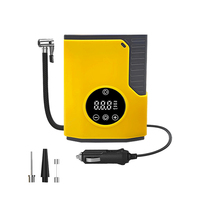 12V Digital Tire Inflator LED Display Tire Pressure Monitor Car Air Pump 3M Cord Auto Shut-off Portable Air Compressor