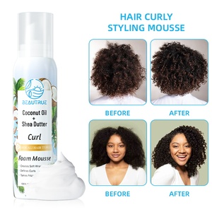 <span class=keywords><strong>Mousse</strong></span> <span class=keywords><strong>Bouclante</strong></span> Bio à l'Huile de Coco et Beurre de Karité, <span class=keywords><strong>Mousse</strong></span> Coiffante Anti-Frizz <span class=keywords><strong>Homme</strong></span>/Femme - Product Image 3