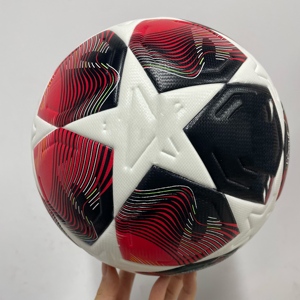 Ballon de football officiel en PU, taille 5 officielle, durable, écologique, avec logos et tailles personnalisés - Product Image 3