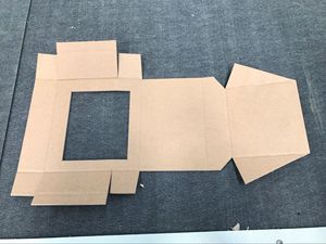 Máy cắt nhãn, thẻ, bìa cứng tự động hoàn toàn AOL 1070 với dao cắt và bánh xe tạo rãnh - Product Image 3