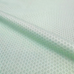 <span class=keywords><strong>Tissu</strong></span> tricoté jacquard en maille <span class=keywords><strong>nid</strong></span> <span class=keywords><strong>d</strong></span>'<span class=keywords><strong>abeille</strong></span> extensible et respirant 100 % polyester 100 g/m² pour vêtements de sport et maillots de garçons – Vente en gros - Product Image 3