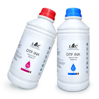 Encre blanche CMJN Pigment Textile Encre de transfert DTF Encre DTF 1000ml pour imprimante Epson i3200 XP600 ET-8550 4720 DTF