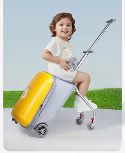 Libérer les mains transporter des bagages poussette avec poussette pour enfant pour voyage bagages à coque dure pour enfants <span class=keywords><strong>valise</strong></span> pour voyage - Product Image 6