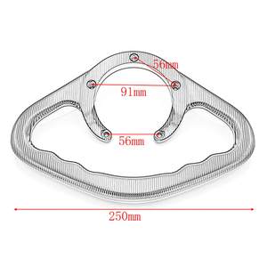 Poignées de passager arrière pour moto, poignées de maintien, guidon, accoudoir, poignée à 5 trous, en alliage d'aluminium de haute qualité - Product Image 3