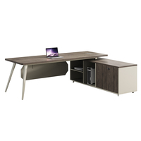 Escritorio Ejecutivo Rectangular Moderno de Lujo para CEO - Diseño Personalizable y Materiales de Alta Calidad