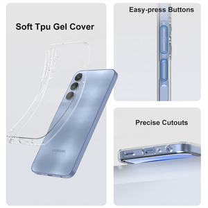Housse de téléphone portable transparente transparente pour Samsung Galaxy A25 F55 A27, épaisseur 2.0mm - Product Image 5