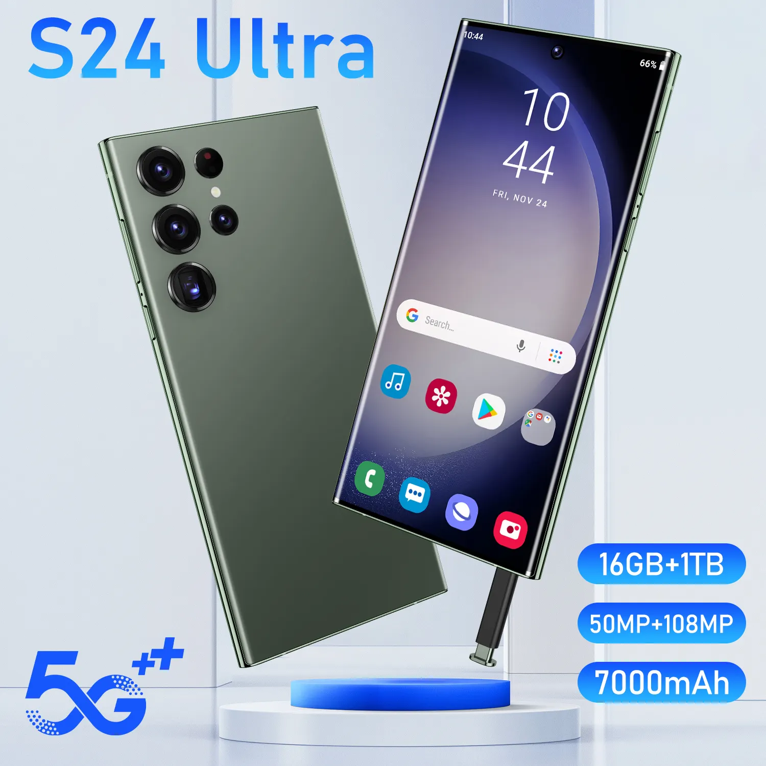 Originele Telefoons S24 Ultra Smartphones Voor S24 Ultra 16Gb + 1Tb 5G Dual Sim Mobiele Telefoon 5G Smartphone Mobiele Telefoons