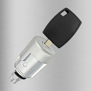 กระบอกกุญแจสตาร์ท Ft141d2 สำหรับฟอร์ด โฟกัส ทรานซิท Mk8 ทัวร์นีโอ สีเทาอ่อน 1 กุญแจ แบบทรงกระบอก - Product Image 2