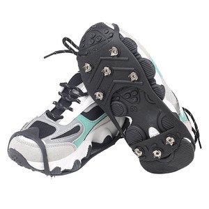 Nuevas Cubiertas Antideslizantes para Zapatos con Ocho Dientes, Fáciles de Poner y Quitar, Plantillas Antideslizantes Simples para Hombres y Mujeres, para Superficies de Nieve y Hielo al Aire Libre - Product Image 3