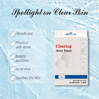 Patch hydrocolloïde pour boutons d'acné de conception unique pour plus de confort