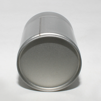 Boîte cylindrique hermétique personnalisée pour thé Pu'er à la peau de mandarine, impression de logo sur mesure, en fer blanc de 0,18-0,35 mm, qualité alimentaire, écologique