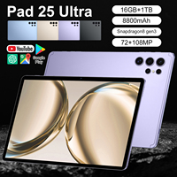 Tablette PC Pad 25 Ultra 11 pouces Octa Core 1,2 GHz IPS Capacitive Android 14.0 USB Type-C MTK 5G Professionnelle pour entreprise 16 Go