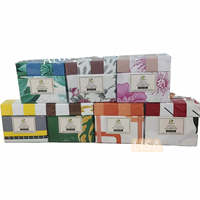 Ensemble de draps de lit 6 pièces de style américain King Size ensemble de microfibres avec 1 drap plat 1 drap-housse 4 taies d'oreiller pour la vente en gros