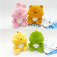Assortiment de mini porte-clés en peluche, pendentifs animaux mignons (Capybara, Canard), vente en gros directe d'usine mondiale à prix abordable