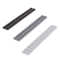 MOC bloc de construction brique jouet 2*16 figurines minces briques 4282 petites particules pièces enfants apprentissage éducation bricolage brique jouet