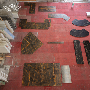 Encimeras de Mármol Italiano Port Laurent para Isla de Cocina, de Tamaño Personalizado, en Venta, para Apartamentos de Lujo Goldtop Stone - Product Image 1
