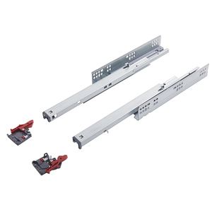 400mm undermount ngăn kéo trượt đẩy để mở mở mở rộng đầy đủ 1D Clip ẩn undermount Ngăn kéo trượt cho nhà bếp - Product Image 1