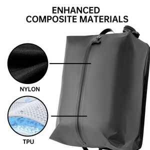 Sacs de rangement réutilisables imperméables en TPU à grande capacité avec fermeture éclair et compression sous vide pour les vêtements de voyage et les bagages - Product Image 5