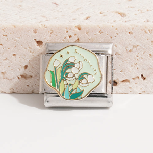 สร้อยข้อมืออิตาเลียนเสน่ห์ของดอกไม้เค้กอาหารยอดนิยม - Product Image 5