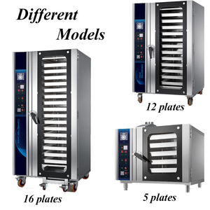 Horno rotativo eléctrico profesional para panadería, máquina de 5 bandejas para Boulangerie Patisserie 220V Pain Hornos Para Panaderia, nuevo - Product Image 4