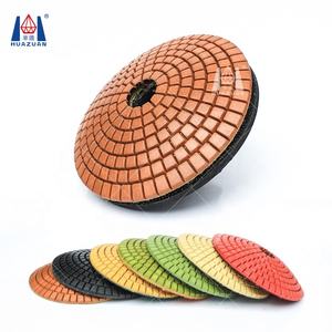 Disques de meulage diamantés de 100 mm (4 pouces) pour marbre, quartz, liant résine, refroidissement par <span class=keywords><strong>eau</strong></span>, roue de polissage de surface concave pour meuleuse - Product Image 2