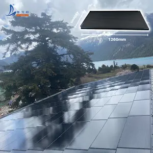 New Product Building Integrated Photovoltaic BIPV Solar Roof Tiles Roof Shingles Eco-friendly Sustainable Roofing Materials