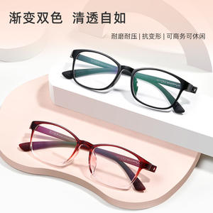 Danyang TR90 Montura rectangular para gafas para mujer, montura completa ligera para corrección de miopía, número de pieza 1017 - Product Image 3