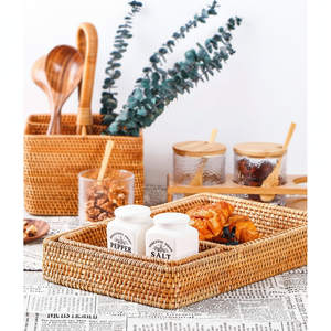 Cesta de mimbre de alta calidad para almacenamiento de cocina y mesa de comedor organizador multiusos exportador de Vietnam - Product Image 1