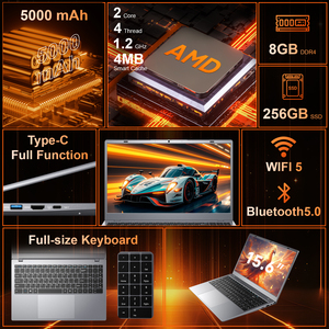 แล็ปท็อปเกมมิ่งขนาด 17.3 นิ้ว พกพาสะดวก ใหม่ เหมาะสำหรับธุรกิจ แรม 8GB SSD 128GB รุ่น 11 Pro ยี่ห้อแล็ปท็อปแบรนด์ดัง - Product Image 4