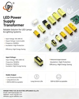 Transformateur de puissance à commutateur vertical ER11.5 380V 120V 240V pour équipement audio