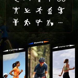 Smart Watch IP67 Waterproof Fitness Tracker 1.46 Full Screen Touch Heart Rate Sleep Monitor Bluetooth-Compatible Call - Product Image 2