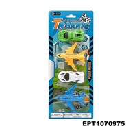 EPT Racing Kit Coulissant Petite Voiture Jouet Avion Mini Avion Et Voitures Jouets Pour Enfants