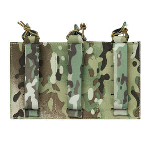 Pochette tactique OEM personnalisée en gros, en polyester 1000D, pochette panneau MOLLE, pochette accessoire MOLLE Multicam - Product Image 3