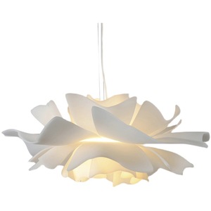 Lampe suspendue florale moderne à LED, design minimaliste pour chambre à coucher, salle à manger, éclairage domestique de style nordique 2026 - Product Image 5