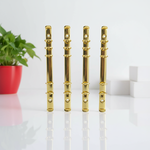 Chengrun Hardware A5 – Pince métallique à 6 trous de type O pour reliure, ouverture manuelle, pour articles en cuir, sacs, boîtes et classeurs - Product Image 5