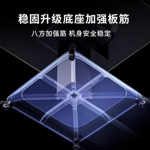 Automatic Mahjong <b>Table</b> <b>Folding</b> Metal <b>Legs</b> Us Plug Pearl White Starry Gray Sky Blue Home Card Room Four Player - Product Image 4