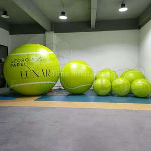Arche gonflable géante en PVC de 2m, 3m, 5m, en forme de ballon de tennis, pour décoration promotionnelle, publicitaire, imperméable et imprimée anti-UV - Product Image 3