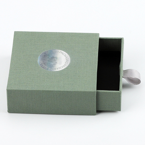 Sliding Kraft Cardboard Paper Jewelry Packaging <b>Box</b> <b>Gift</b> <b>Box</b> Drawer for Ring Necklace Bracelet Earring Pendant - Product Image 3