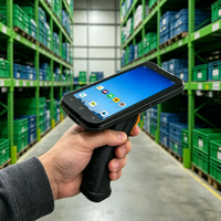 Lecteur PDA portable avec processeur Intel, batterie 11500 mAh, autonomie de 8 heures, Android 12.0, étanchéité IP67, scanner de codes-barres 1D/2D - En stock