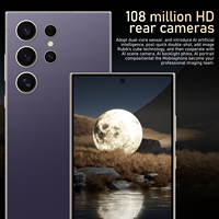 Smartphone 5G S24 Ultra 16GB+1TB Android 14 5G LTE CDMA Gaming 108MP Quad Core OLED 120Hz Pantalla 2K Batería de 8000mAh Doble SIM