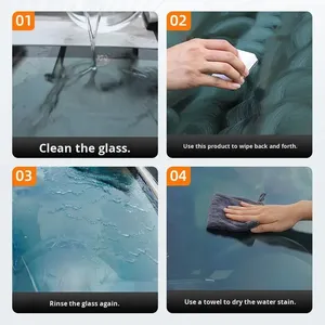 Éponge magique pour enlever le film gras des vitres de voiture avec oxyde de cérumen, lingette puissante, outil de nettoyage du pare-brise automobile - Product Image 2
