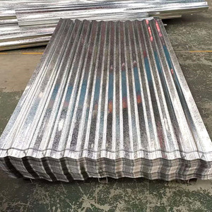 SGCC Dx51d JIS ASTM G550 Az100 Z275 0.14-3.0mm d'épaisseur tôle d'acier ondulée galvanisée - Product Image 2