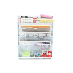 Organizador de Pared de 5 Niveles, Metálico, Multifuncional, para Documentos y Cartas, para Oficina y Hogar - Product Image 2
